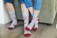Men's Big & Tall Corgi Bacon Socks
