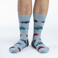 Men's Big & Tall Cars Socks