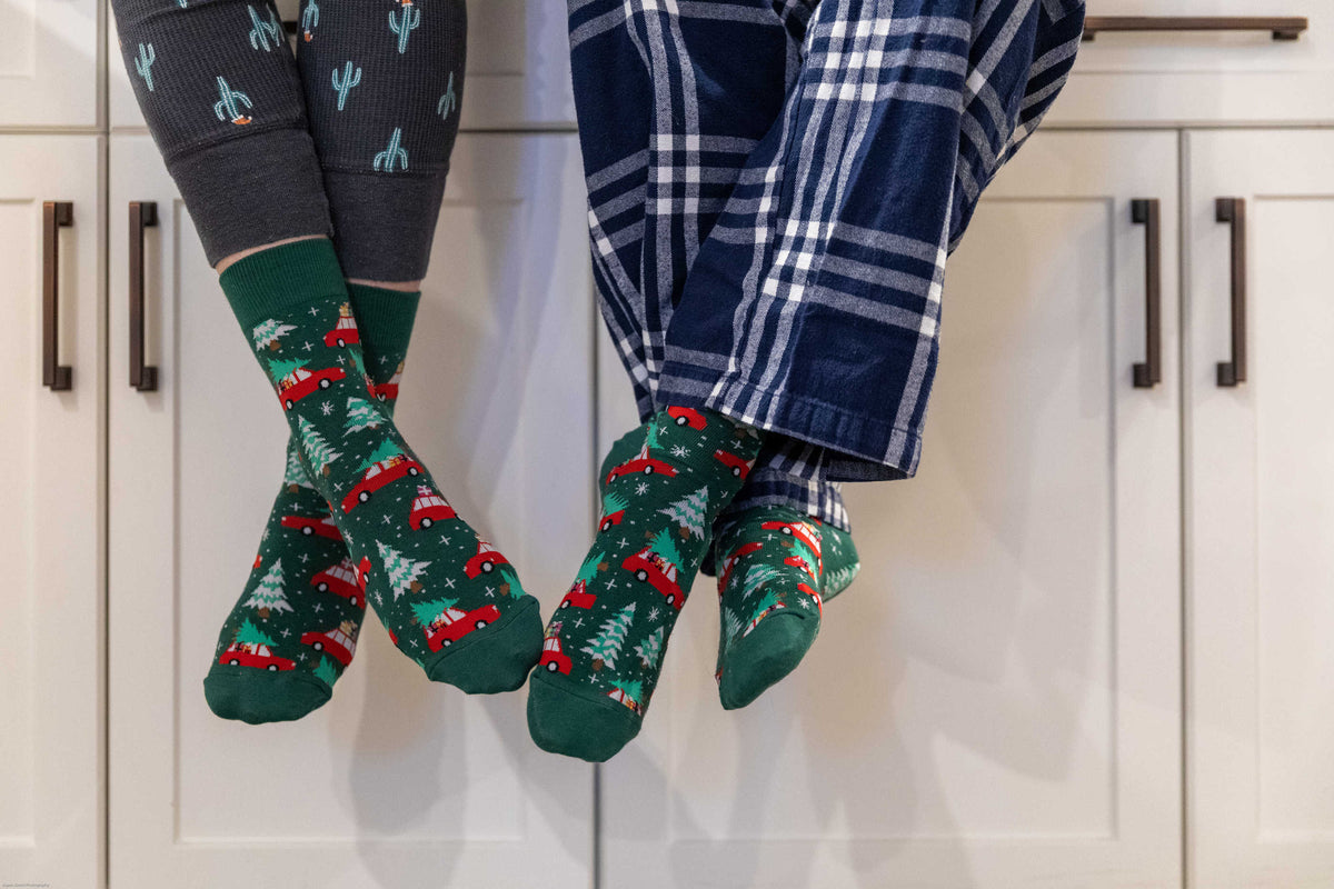 Men's Christmas Tree Socks