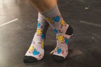 Men's Drama Masks Socks
