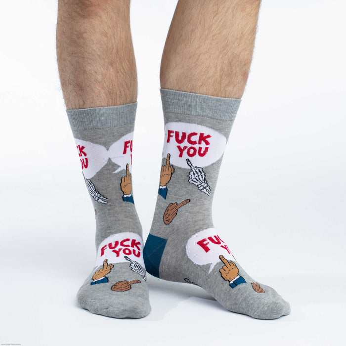 Men's Big & Tall F@*% You! Socks