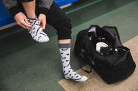 Men's Big & Tall Hockey Sticks and Pucks Socks