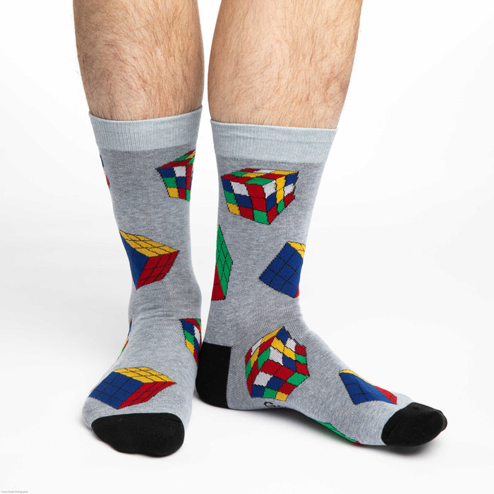 Men's Big & Tall Rubik's Cubes Socks