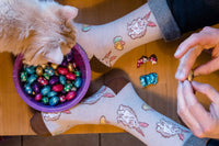 Men's Easter Bunny Eggs Socks