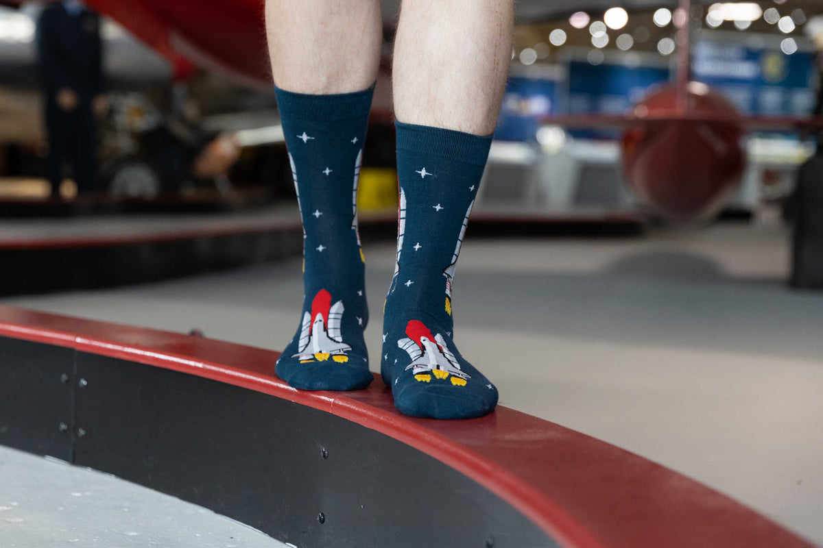 Men's Space Shuttle Socks