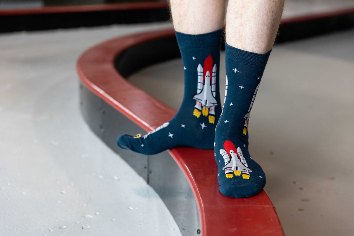Men's Space Shuttle Socks