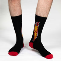 Men's Hot Wheels, Logo Socks