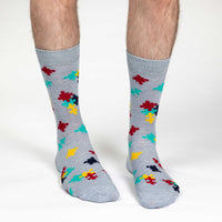 Men's Puzzle Pieces Socks