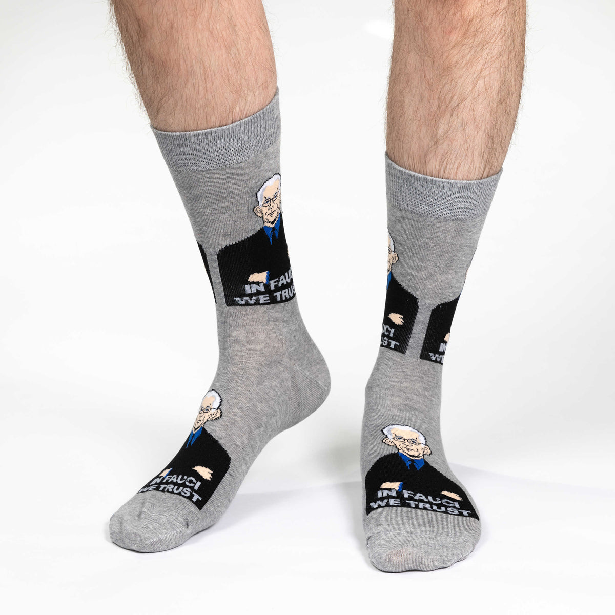 Men's Dr. Fauci Arms Crossed Socks