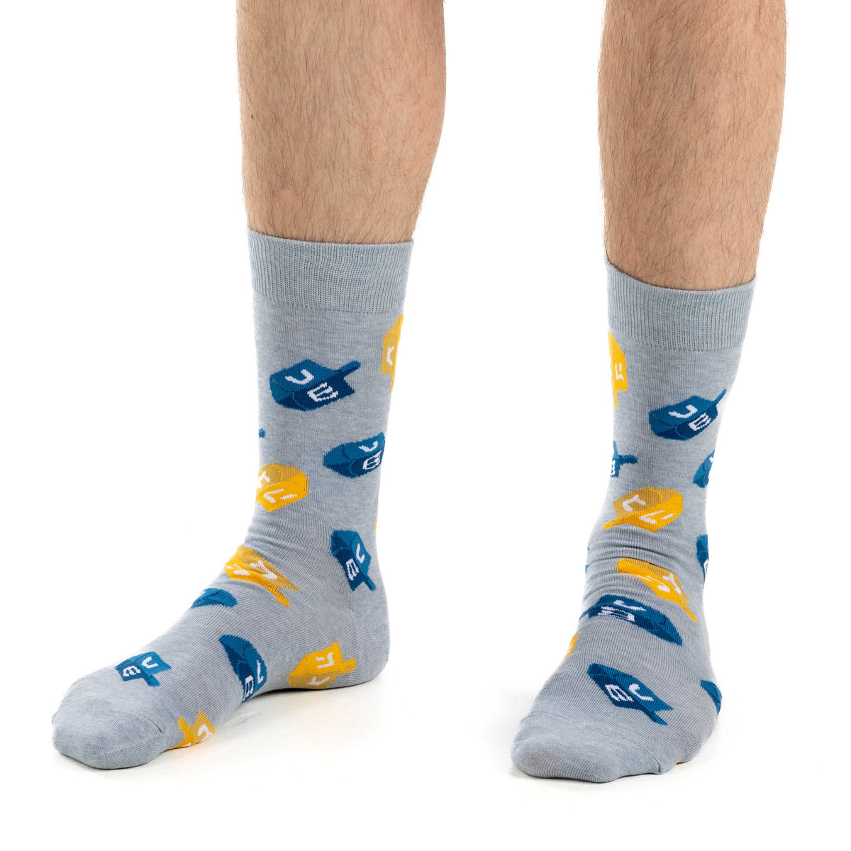Men's Hanukkah Dreidel Socks