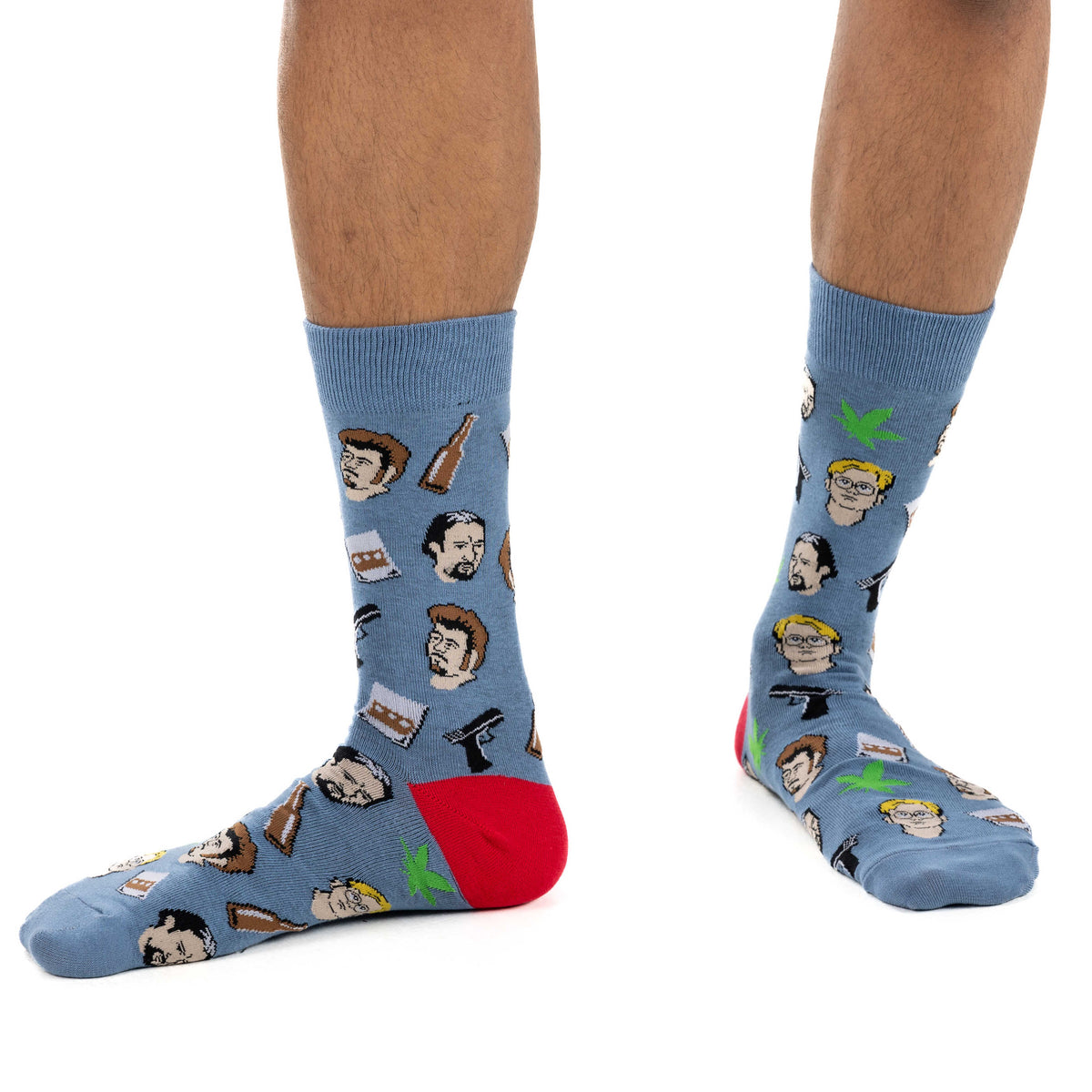 Men's Trailer Park Boys, Faces Socks