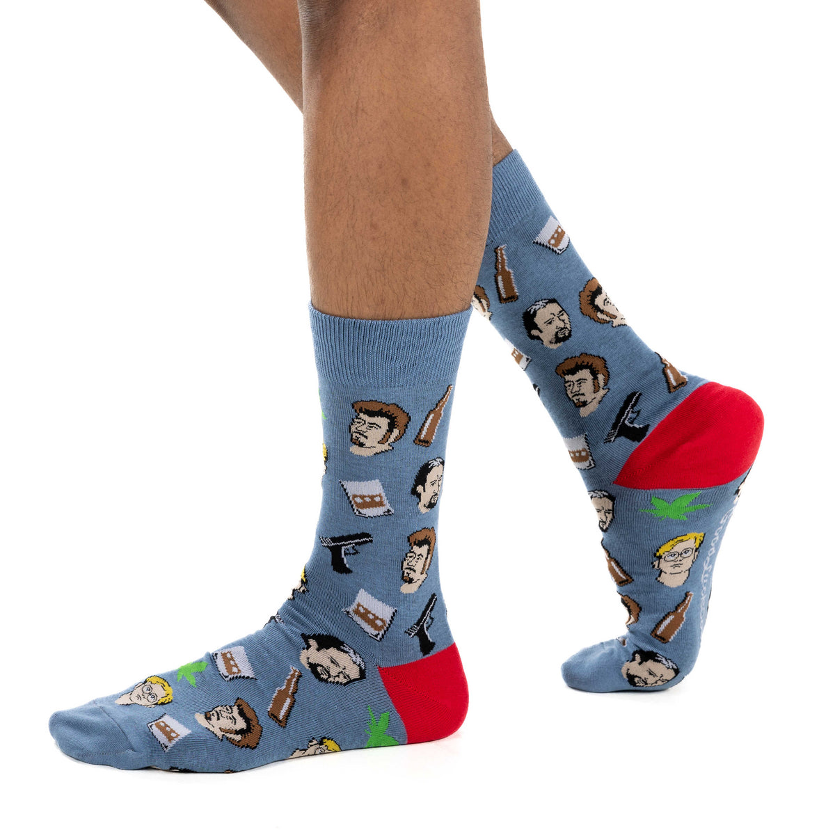 Men's Trailer Park Boys, Faces Socks