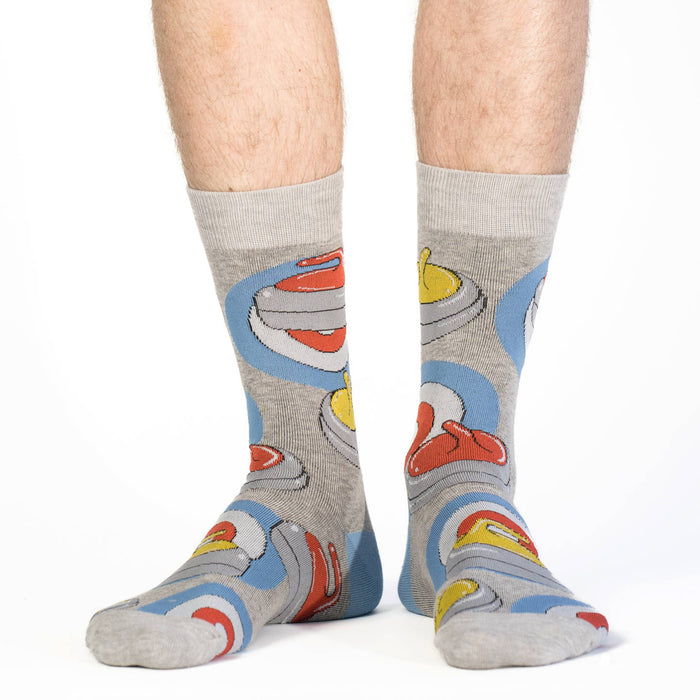 Men's Big & Tall Curling House Socks