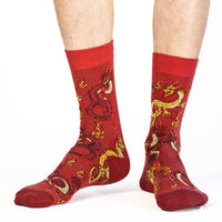 Men's Big & Tall Dragons Socks