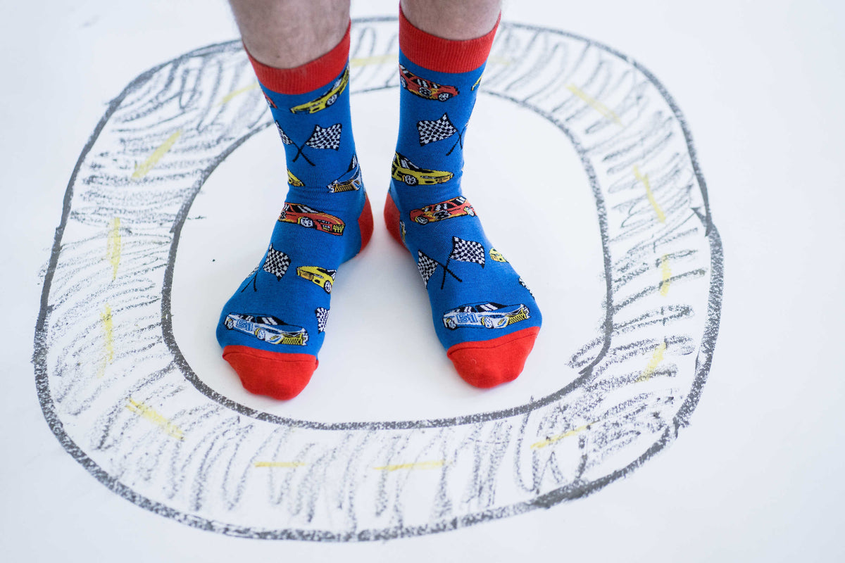 Men's Race Cars Socks