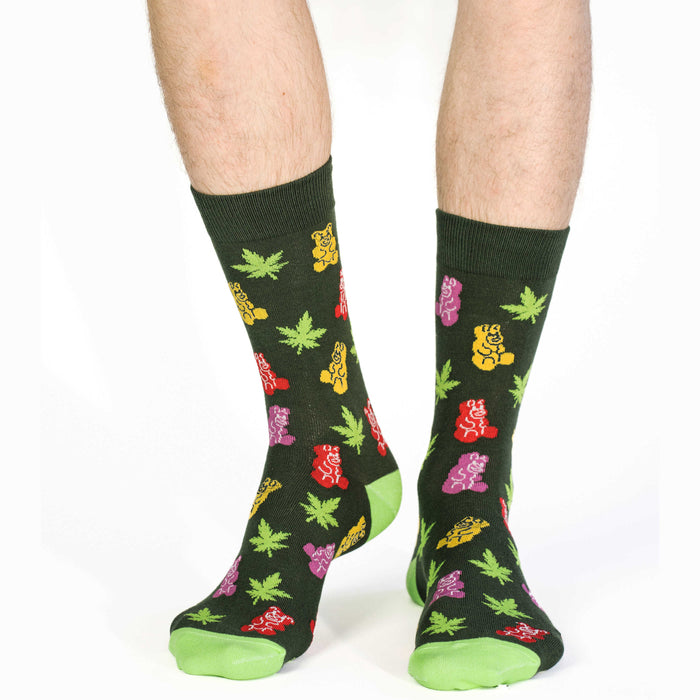 Men's Weed Gummies Socks