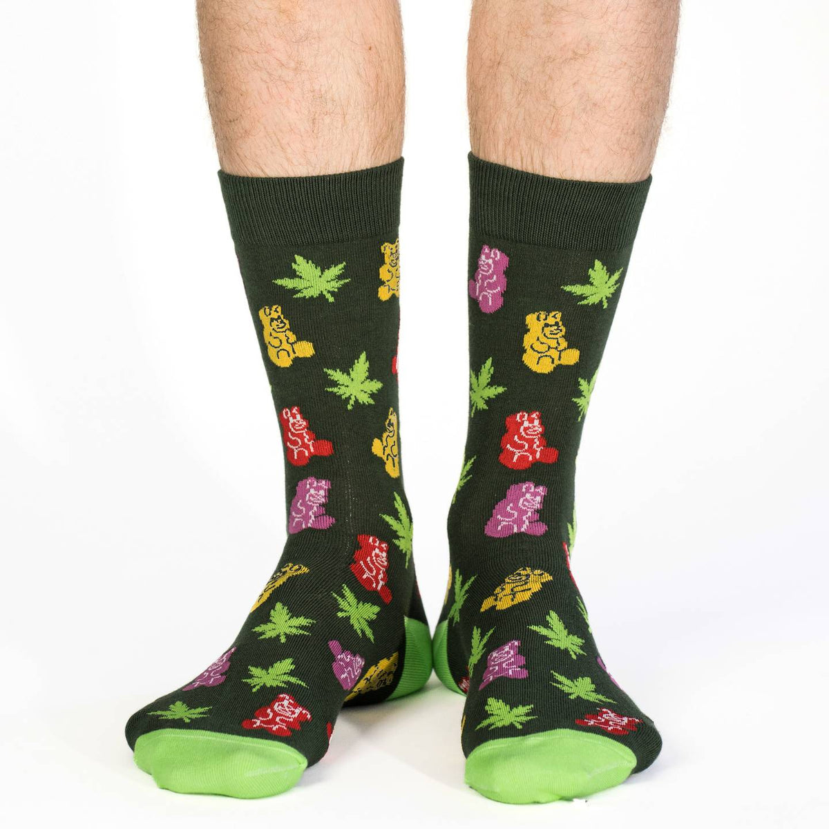 Men's Big & Tall Weed Gummies Socks