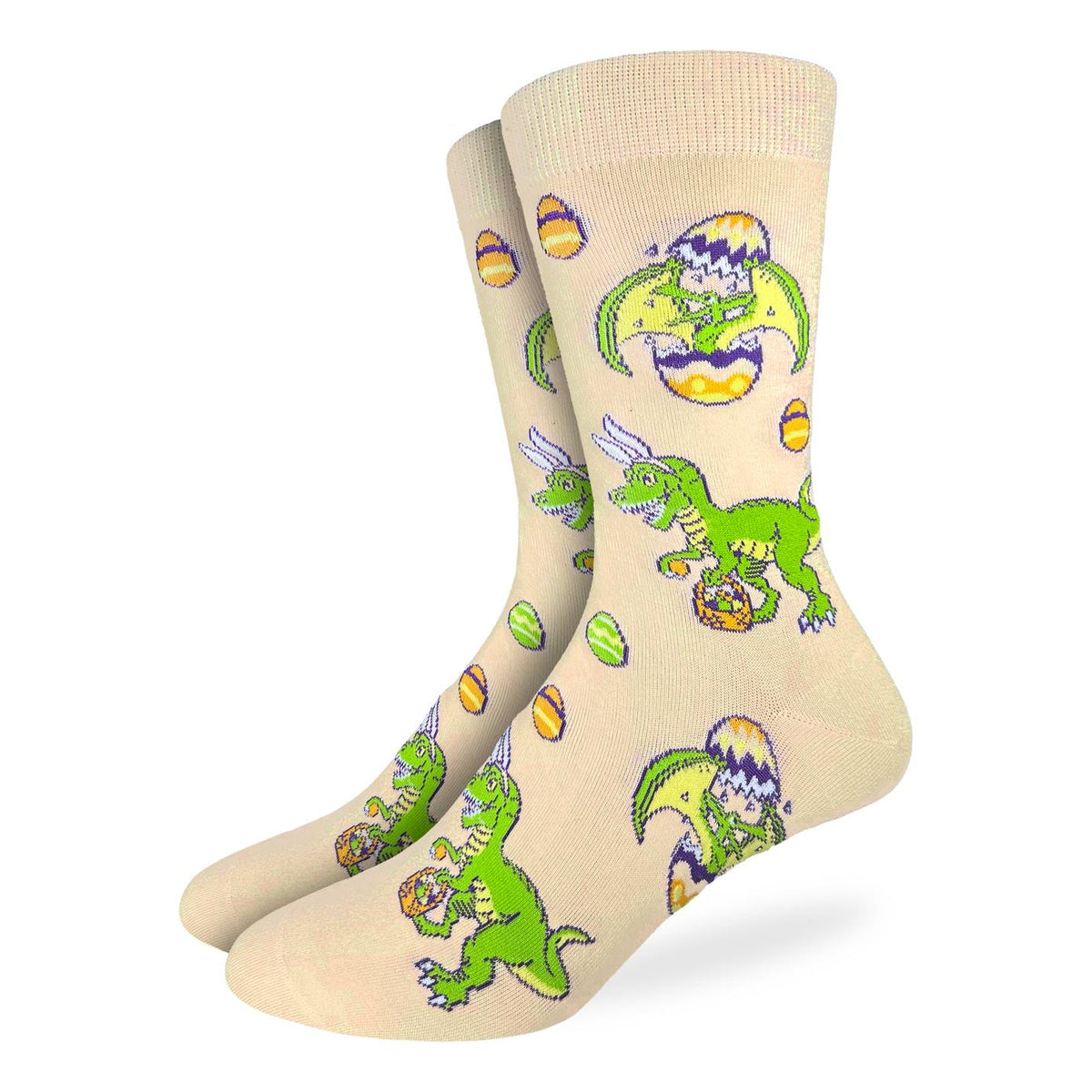 Men's Easter Dinosaur Socks