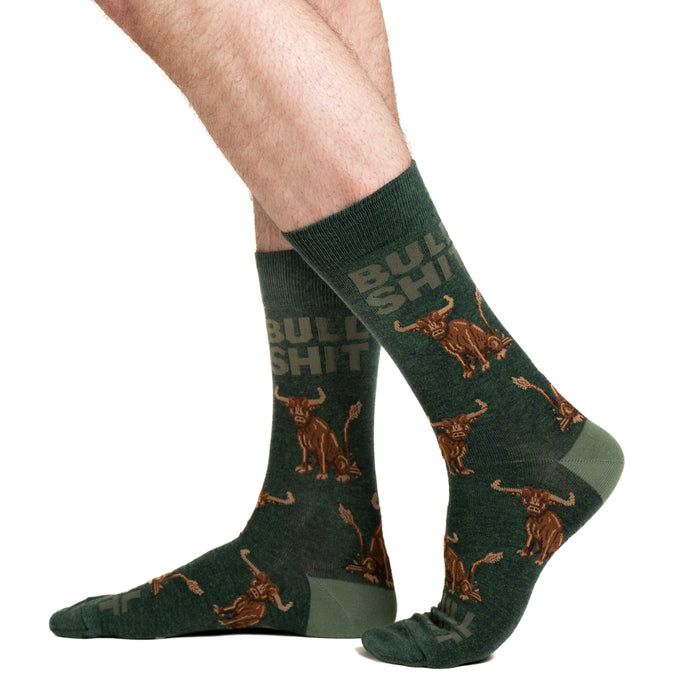 Men's Big & Tall Bullshit Socks