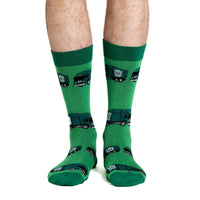 Men's Garbage Trucks Socks