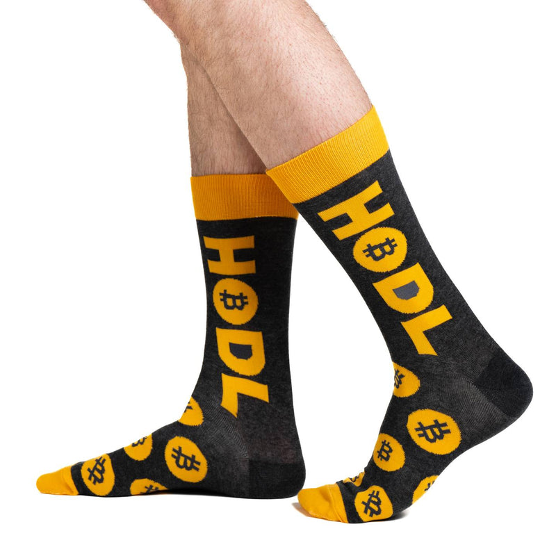 Men's Bitcoin HODL Socks