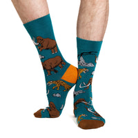 Men's Mammoth And Sabre Tooth Tiger Socks