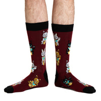 Men's Lucky Waving Cat Socks
