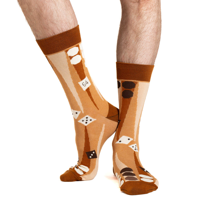 Men's Backgammon Socks