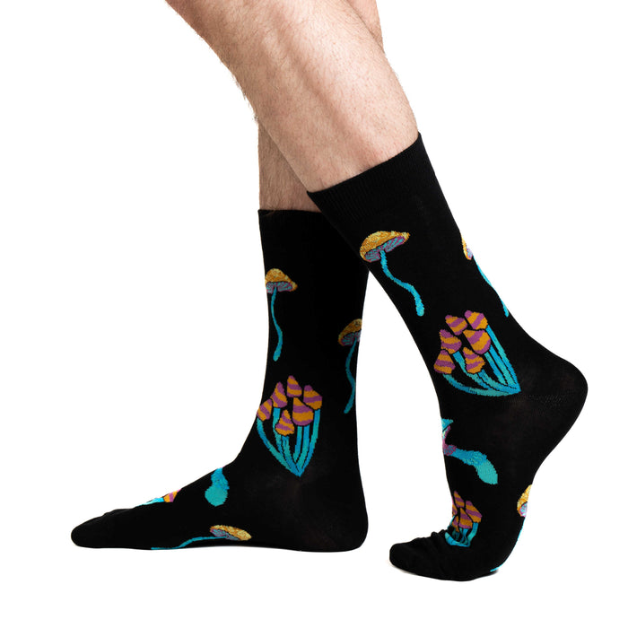 Men's Trippy Mushrooms Socks