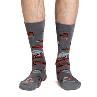 Men's Big & Tall Power Tools Socks