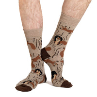 Men's Squirrels in Tree Socks