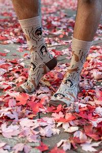 Men's Squirrels in Tree Socks
