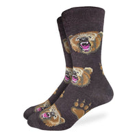 Men's Big & Tall Grizzly Bears Socks