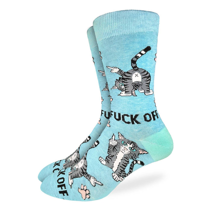 Men's Big & Tall F@*% Off Cats Socks