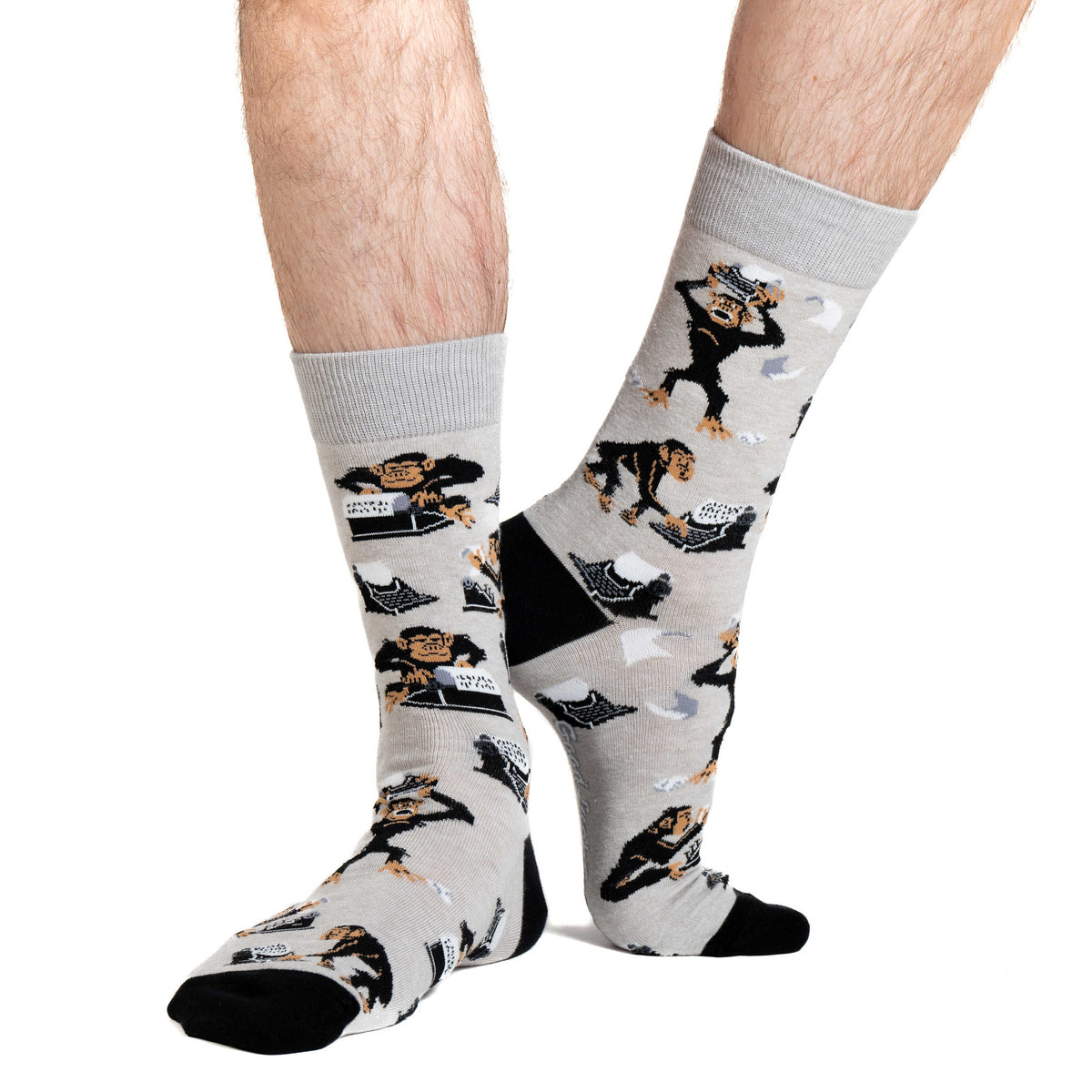 Men's Chimps and Typewriters Socks