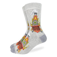 Men's Big & Tall Train Engine Socks