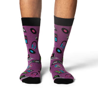 Men's DJ Turntable Rig Socks