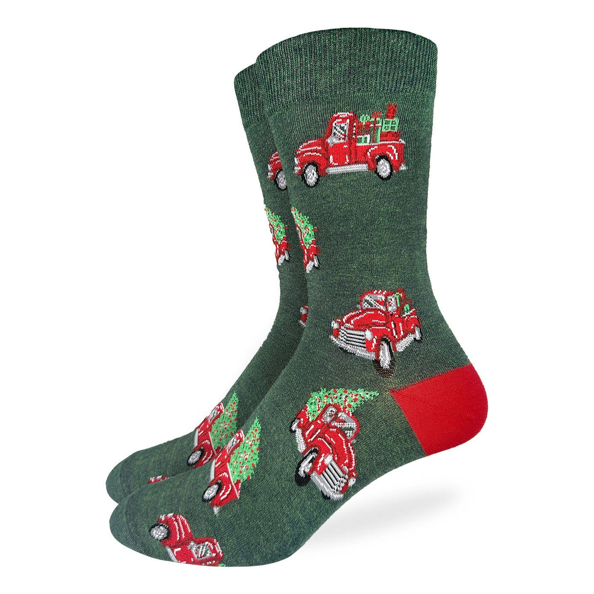 Men's Christmas Trucks Socks