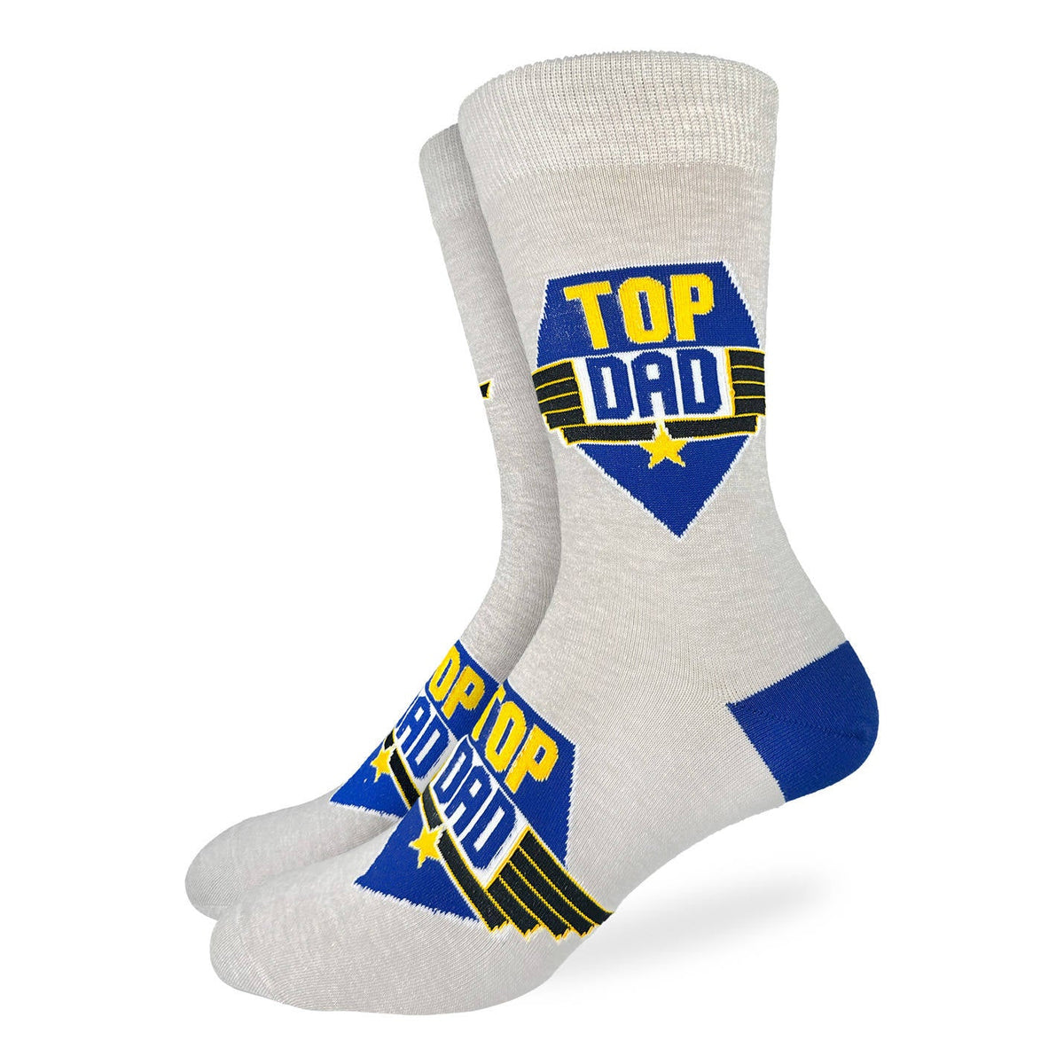 Men's Big & Tall Top Dad Socks