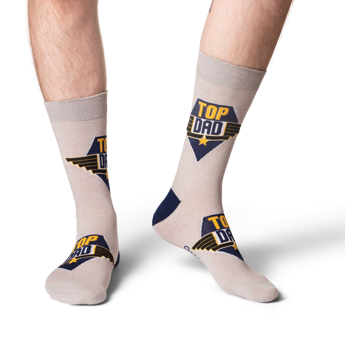 Men's Big & Tall Top Dad Socks