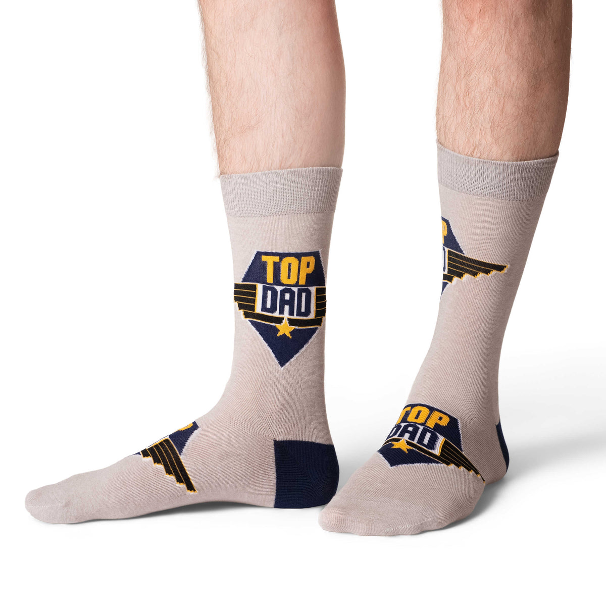 Men's Big & Tall Top Dad Socks