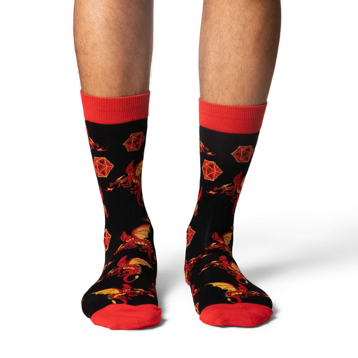 Men's Dice and Dragons Socks