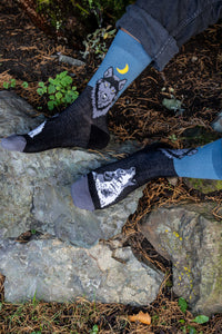 Men's Howling Wolf Socks