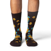 Men's Sesame Street, Cookie Monster Socks