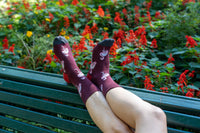 Women's Pink Flamingo Party Socks