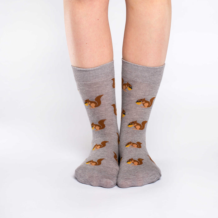 Women's Squirrel Socks
