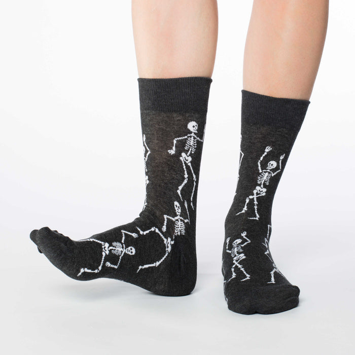 Women's Dancing Halloween Skeleton Socks