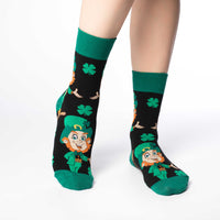 Women's Saint Patrick's Day Leprechaun Socks