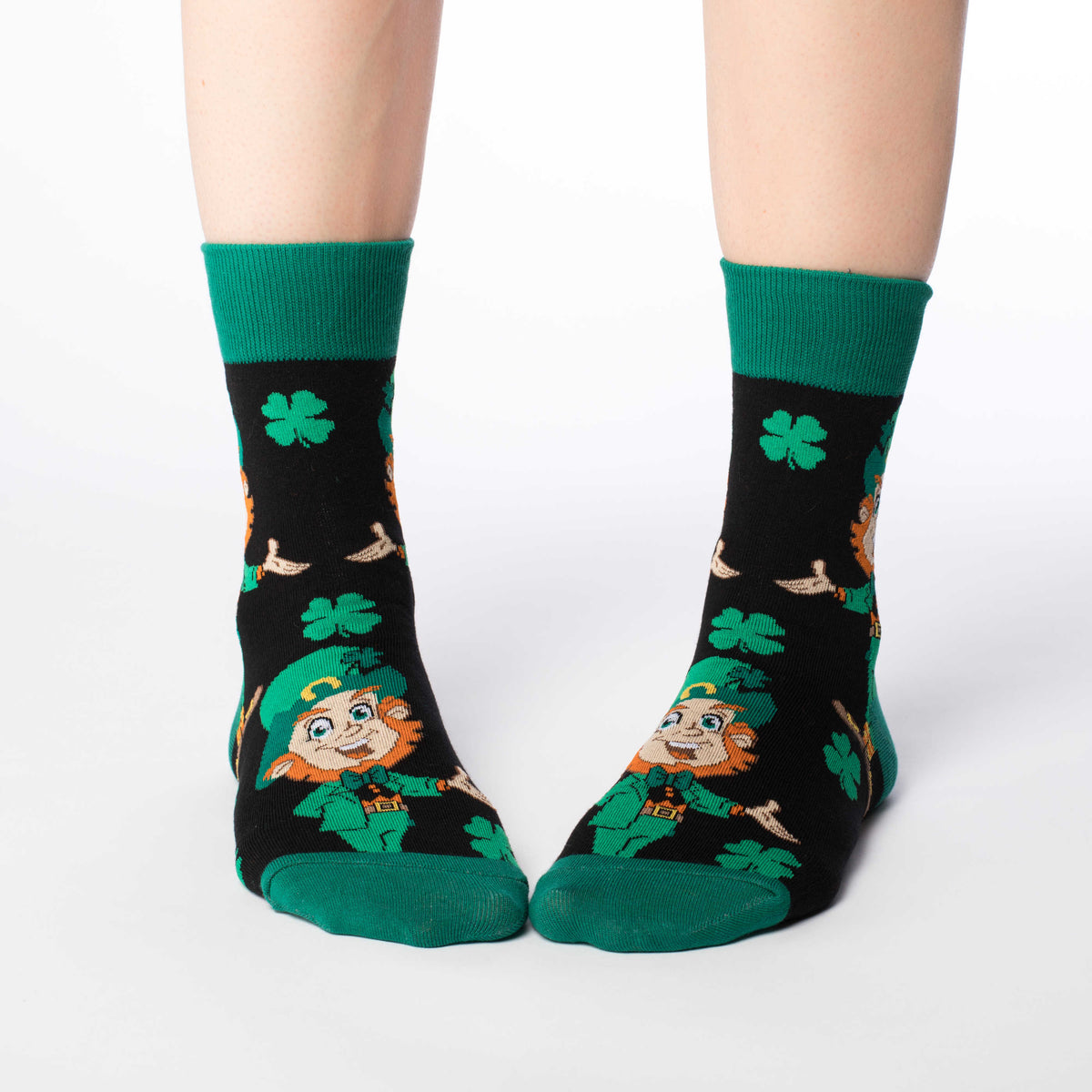 Women's Saint Patrick's Day Leprechaun Socks
