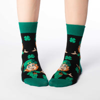 Women's Saint Patrick's Day Leprechaun Socks